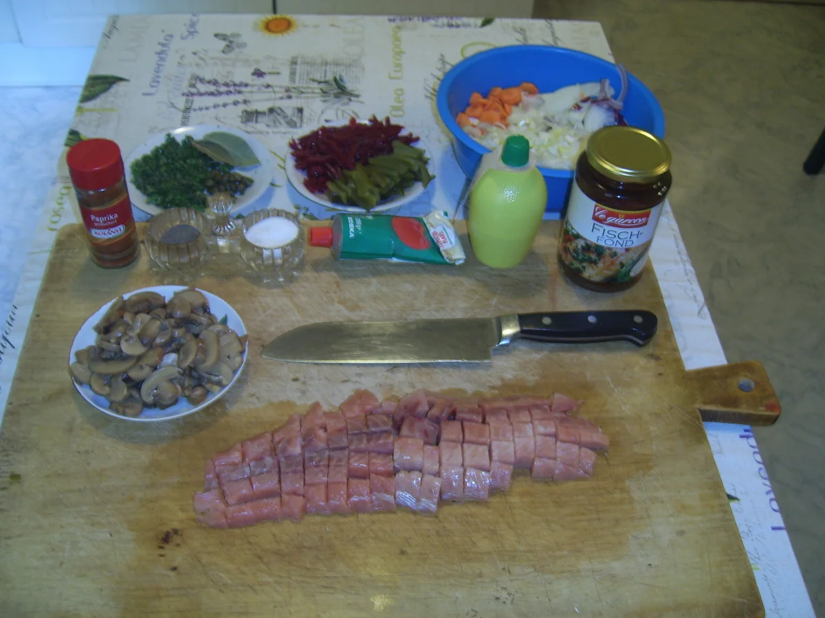Russische Fisch Soljanka - Rezept - Bild Nr. 7