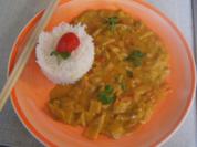 Schweinefiletcurry mit Gemüse und Basmatireis - Rezept - Bild Nr. 17387