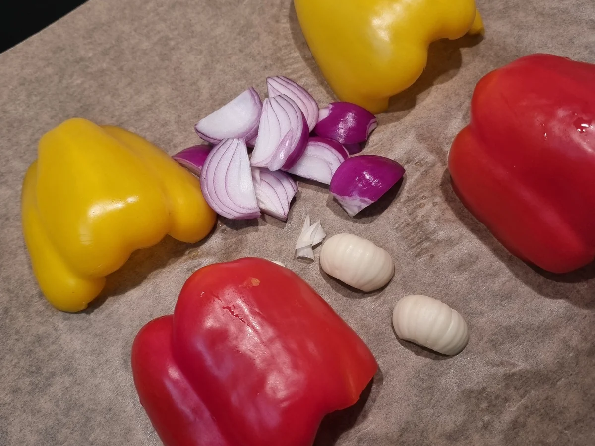 Spaghetti mit Paprikasauce - Rezept - Bild Nr. 17371