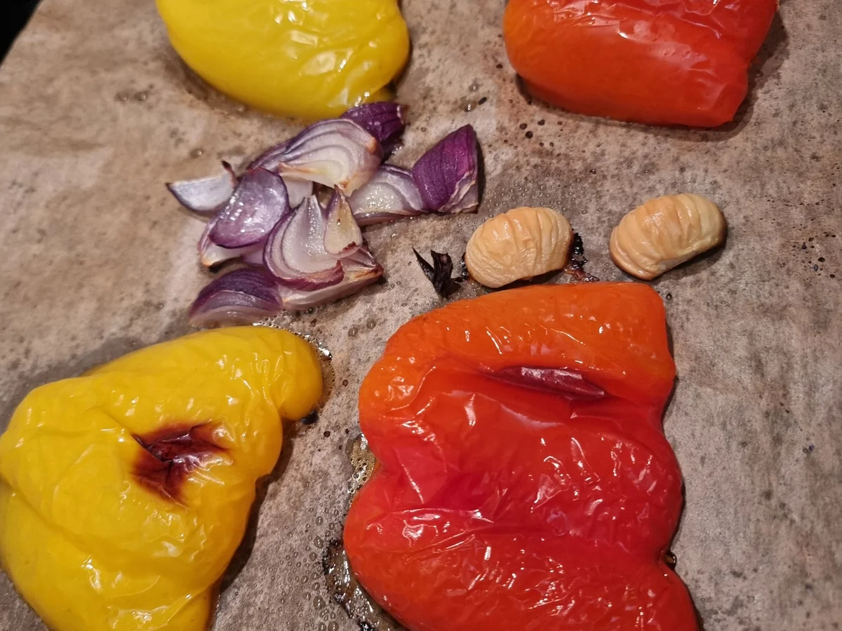 Spaghetti mit Paprikasauce - Rezept - Bild Nr. 17373