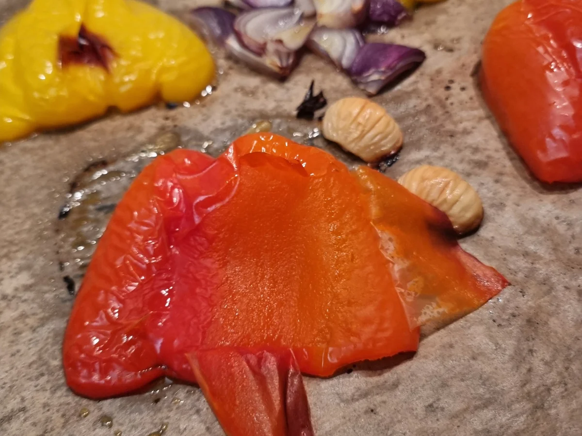 Spaghetti mit Paprikasauce - Rezept - Bild Nr. 17374