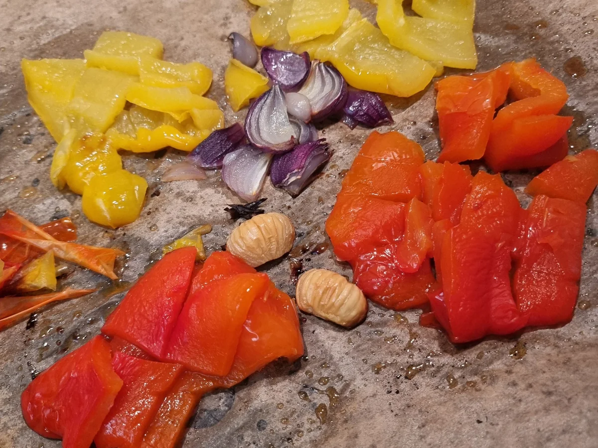 Spaghetti mit Paprikasauce - Rezept - Bild Nr. 17375