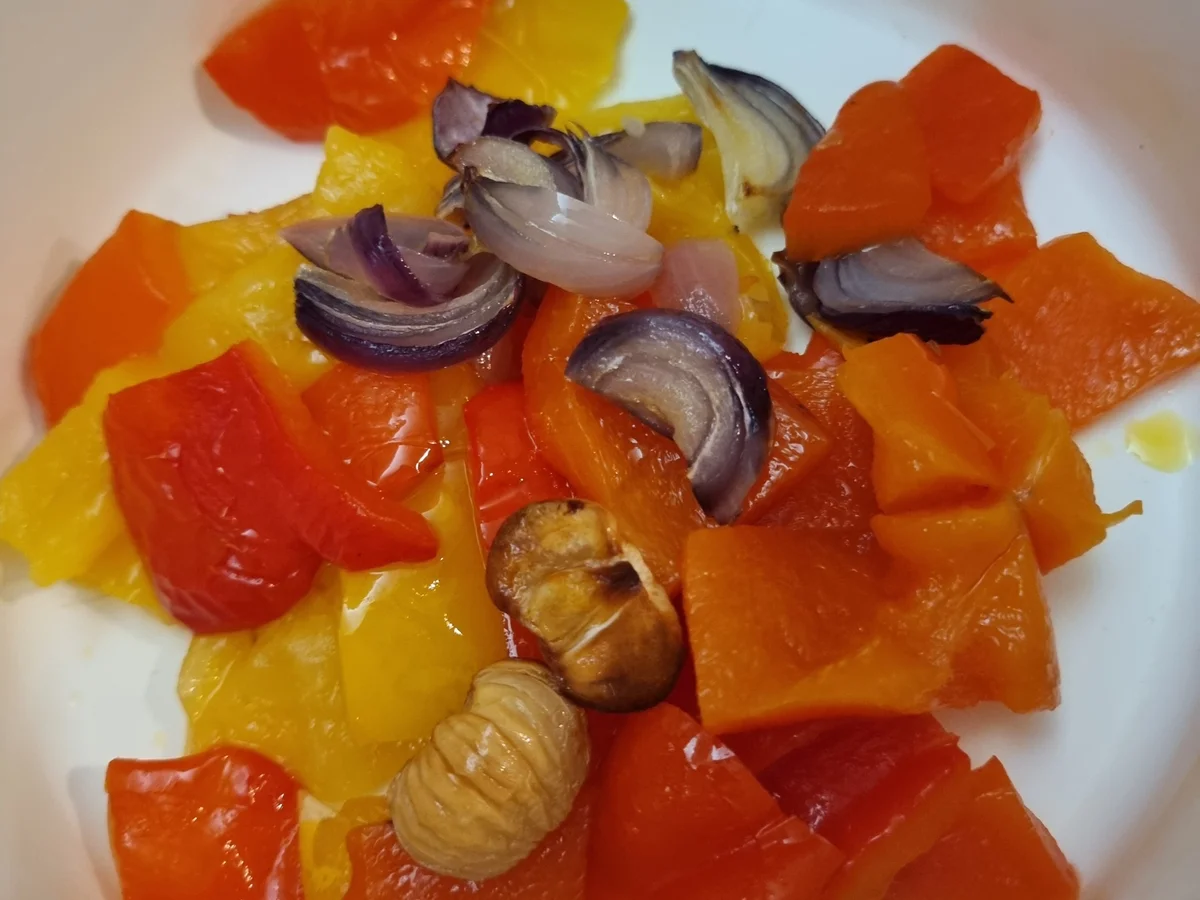 Spaghetti mit Paprikasauce - Rezept - Bild Nr. 17376