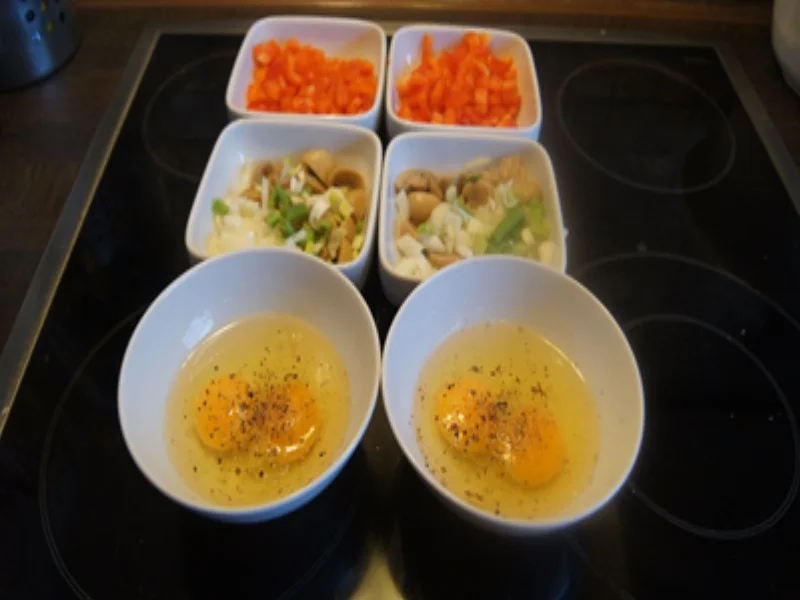 Rezept: Gefülltes Omelett Bild Nr. 5 Gefülltes Omelett - Rezept - Bild Nr. 5