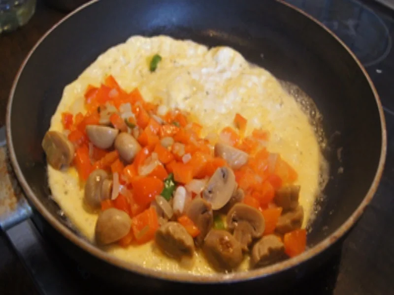 Rezept: Gefülltes Omelett Bild Nr. 11 Gefülltes Omelett - Rezept - Bild Nr. 11