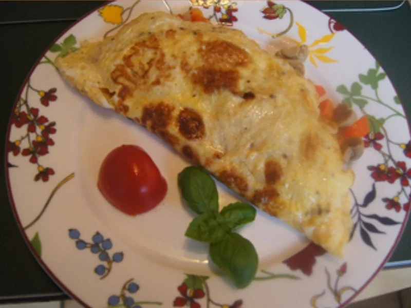 Rezept: Gefülltes Omelett Bild Nr. 13 Gefülltes Omelett - Rezept - Bild Nr. 13