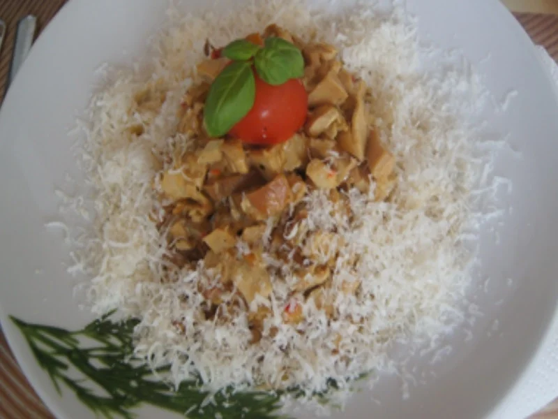 Spaghetti mit herzhafter Steinpilz-Sahne-Sauce - Rezept - Bild Nr. 11