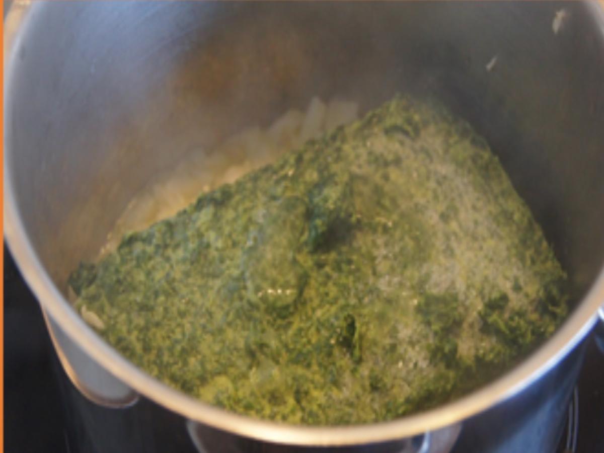 Herzhafter Rahmspinat mit Spiegelei und Kümmel-Pellkartoffeln - Rezept - Bild Nr. 5