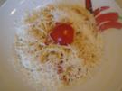 Spaghetti aglio e olio mit Chinakohl-Salat - Rezept - Bild Nr. 2