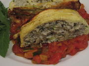 Fisch: Hechtfarce in einer Zucchinirolle - Rezept - Bild Nr. 2