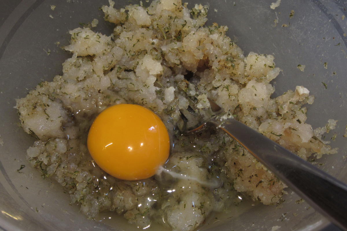 Fisch: Hechtfarce in einer Zucchinirolle - Rezept - Bild Nr. 4