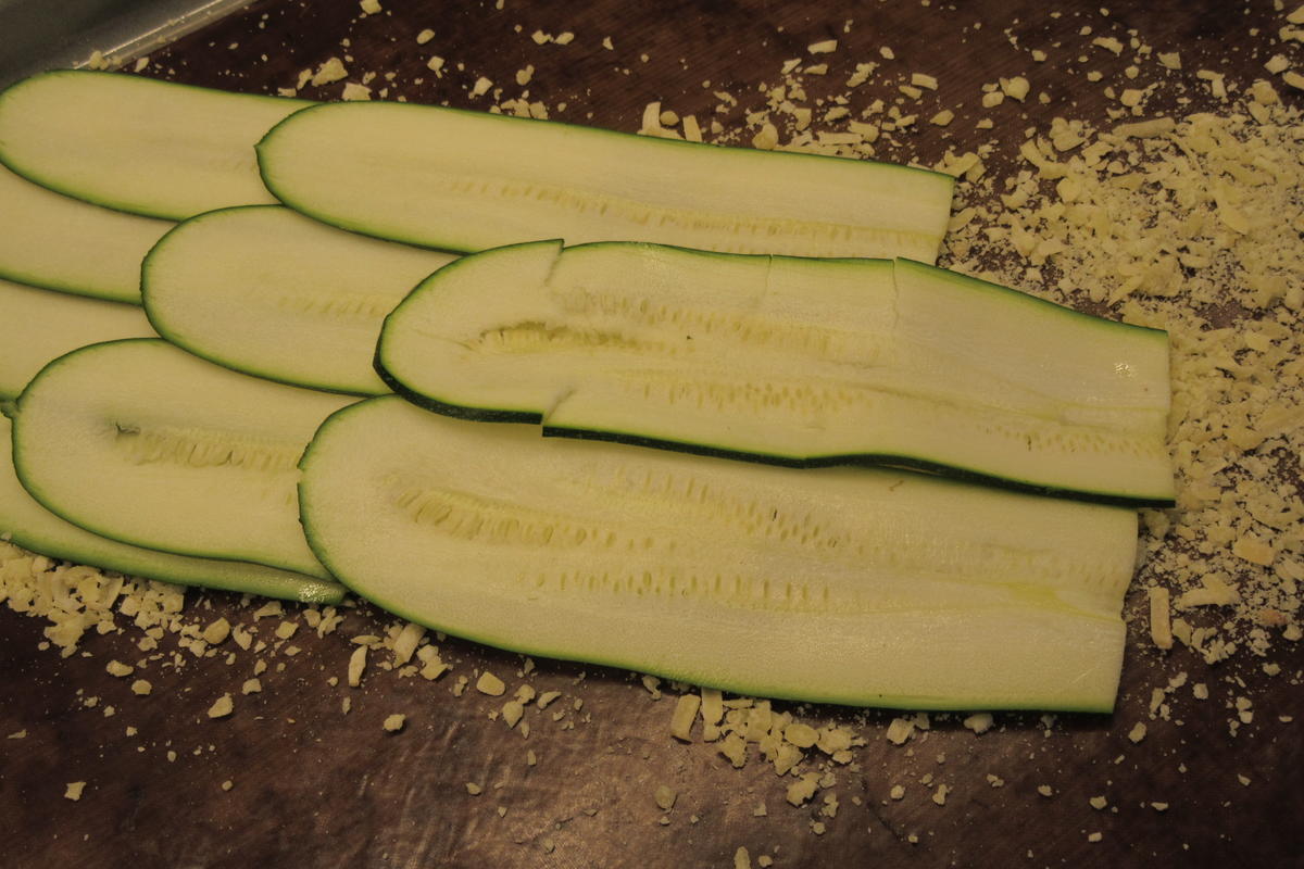 Fisch: Hechtfarce in einer Zucchinirolle - Rezept - Bild Nr. 5