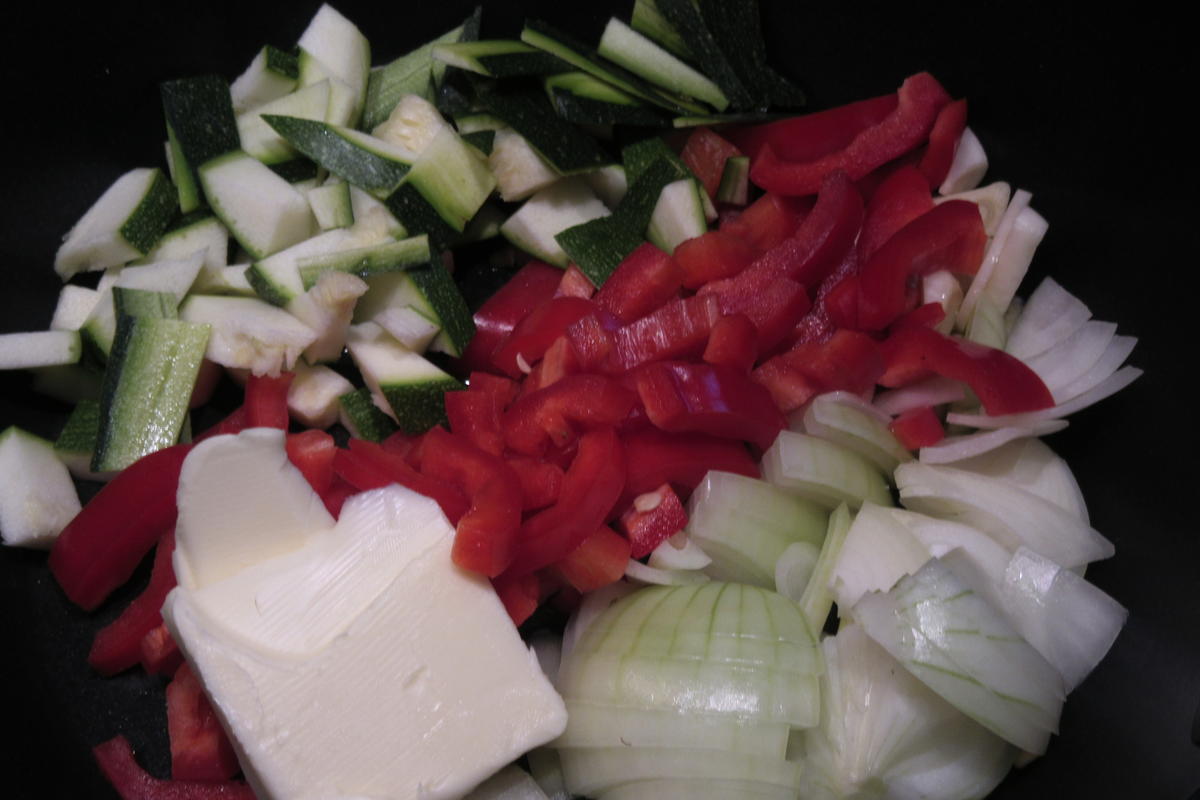 Fisch: Hechtfarce in einer Zucchinirolle - Rezept - Bild Nr. 8