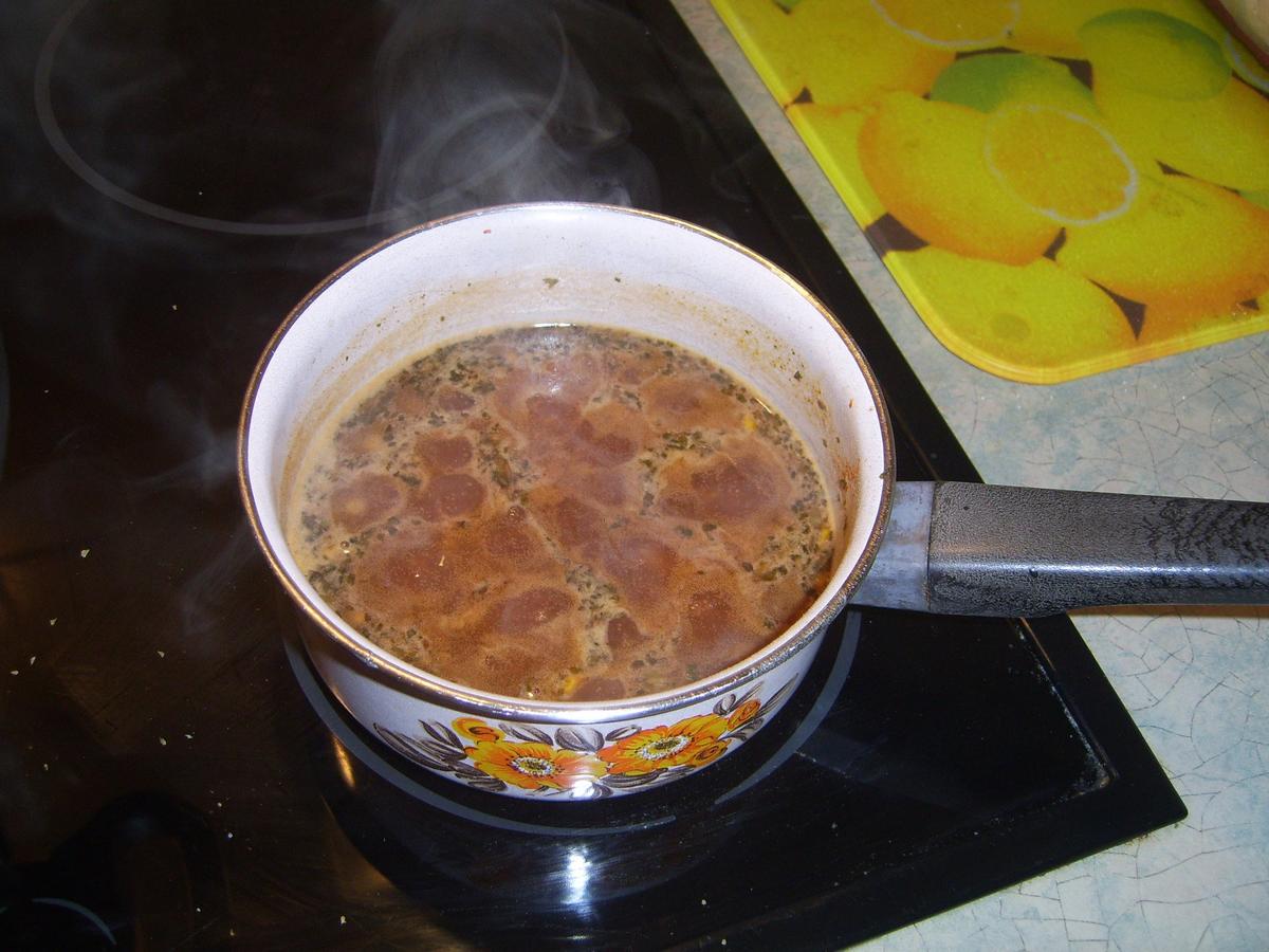 Halbe TK Ente mit Kloß und Sauce - Rezept - Bild Nr. 5