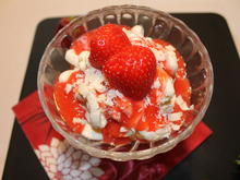 Spaghetti - Eis -  Dessert - Rezept - Bild Nr. 17390