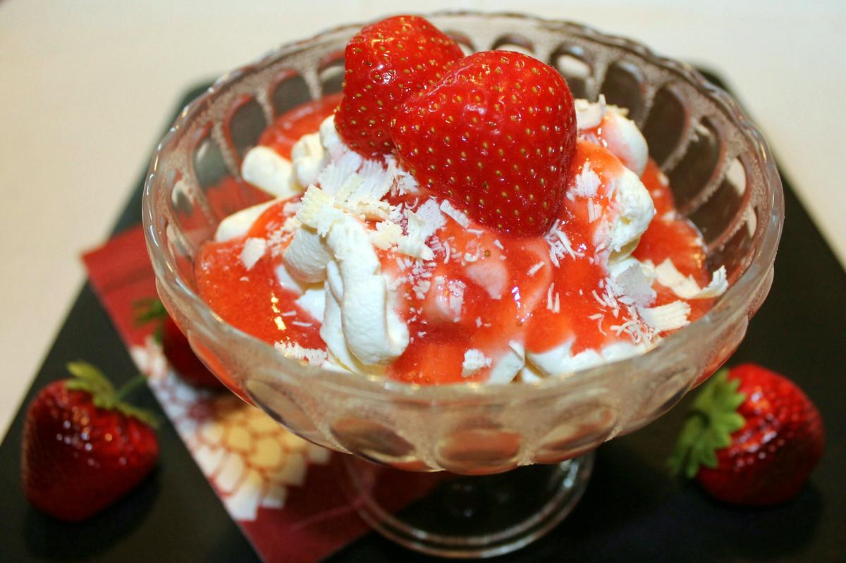 Spaghetti - Eis -  Dessert - Rezept - Bild Nr. 17394