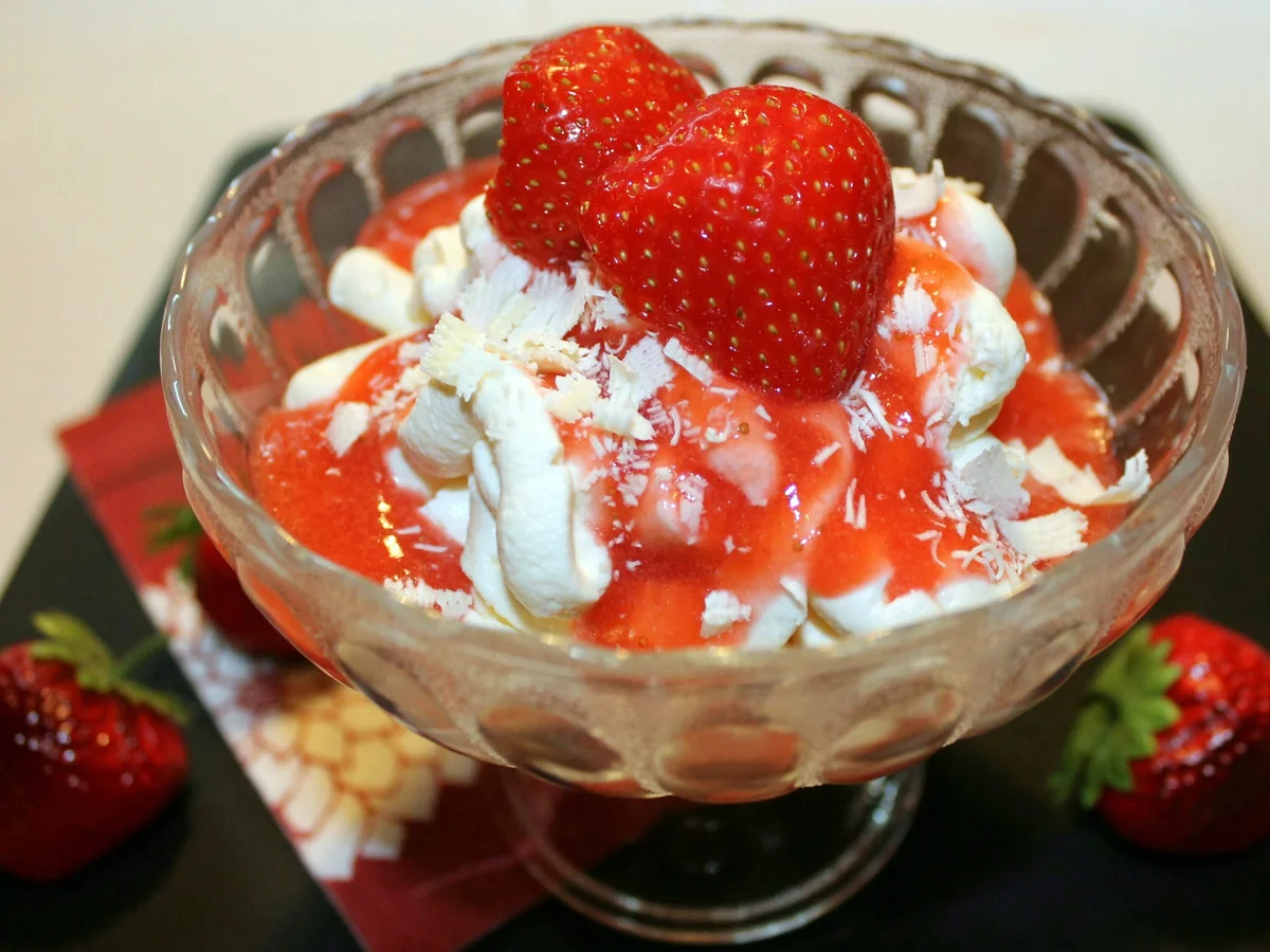 Rezept: Spaghetti - Eis - Dessert Bild Nr. 17394 Spaghetti - Eis - Dessert - Rezept - Bild Nr. 17394