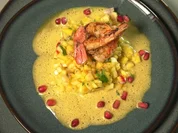 Garnelen mit Mangotatar und Curryschaum - Rezept - Bild Nr. 17389