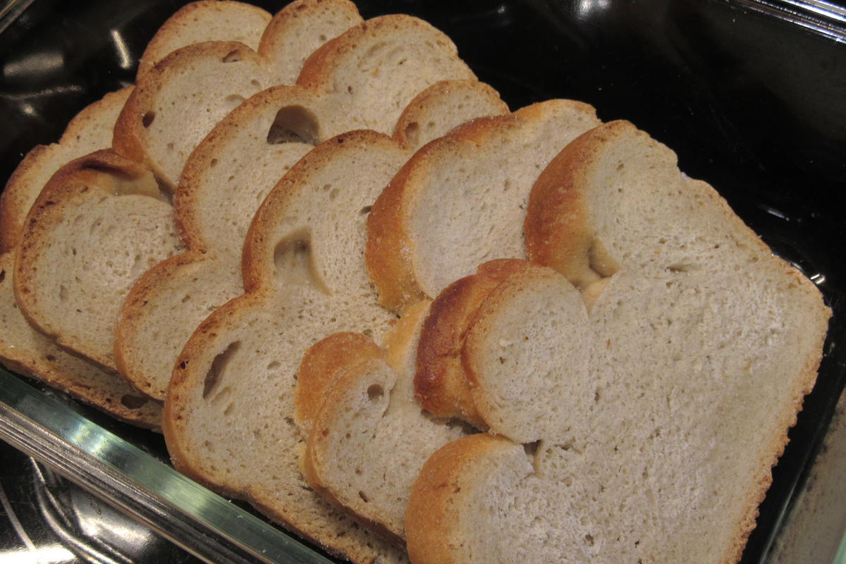 Auflauf: Brotauflauf mit Gemüse - Rezept - Bild Nr. 17390