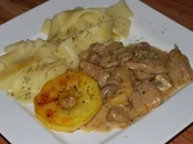 Rezept: Normanisches Filet-Geschnetzeltes Normanisches Filet-Geschnetzeltes - Rezept