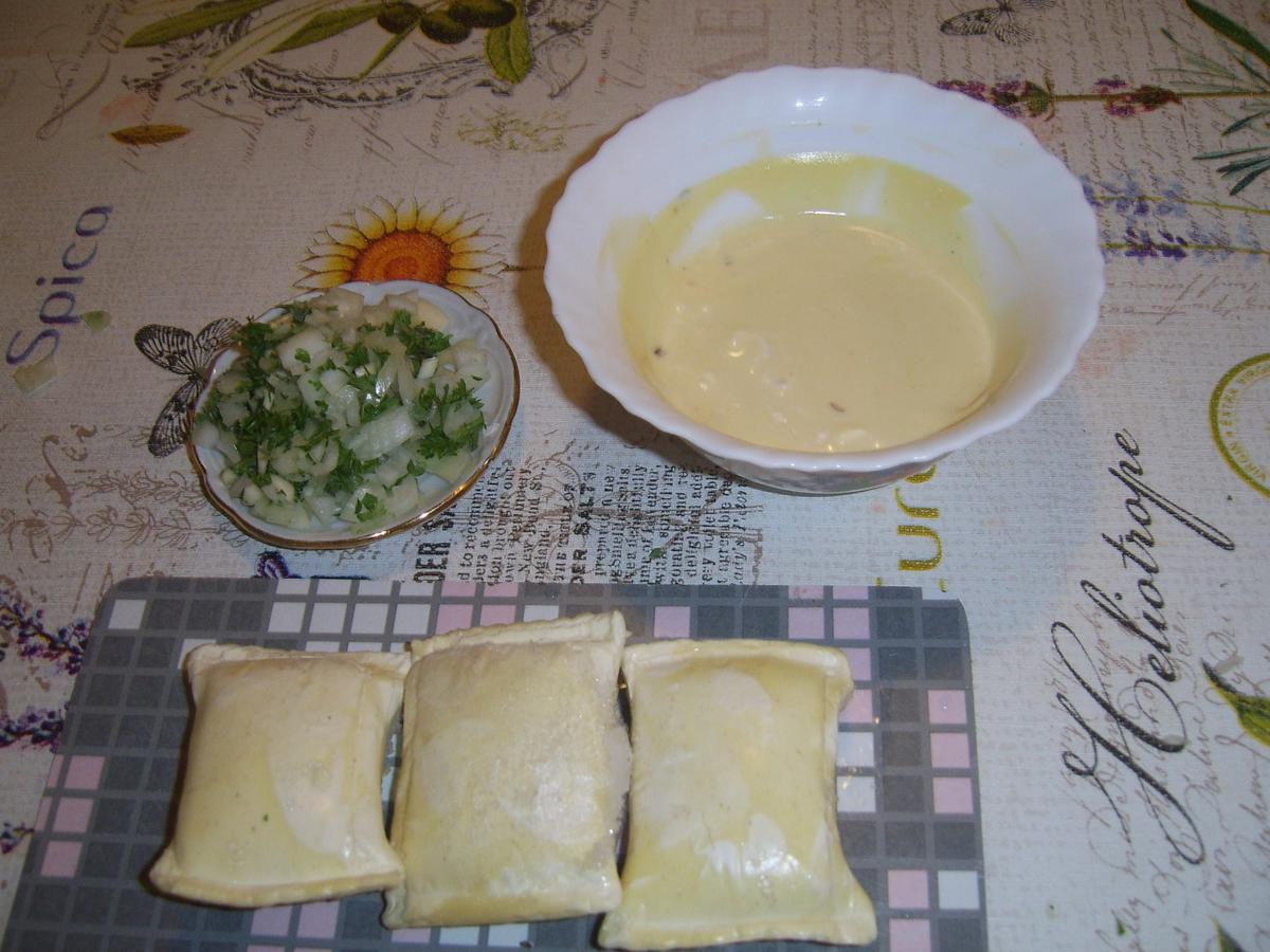 Maultaschen mit Käse-Sahnesoße - Rezept - Bild Nr. 17389