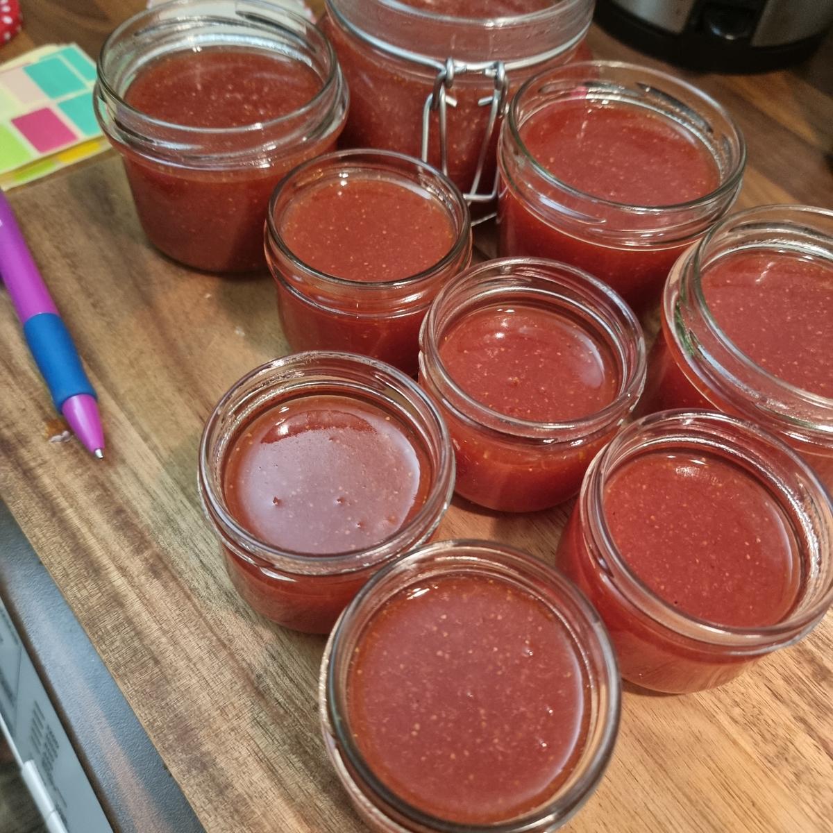 Erdbeer-Holunderblüten-Marmelade - Rezept - Bild Nr. 17403