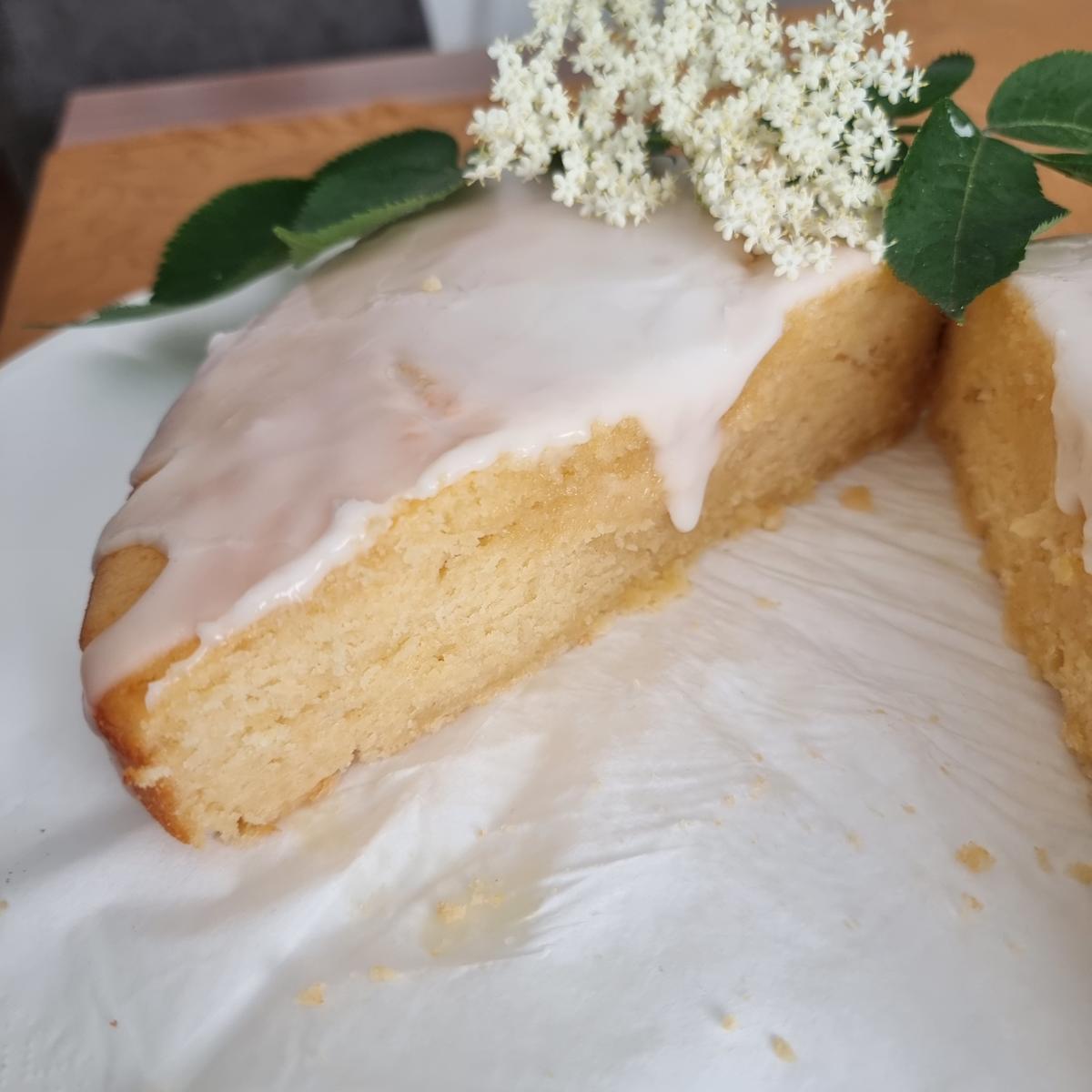 Zitronen-Holunderblüten-Kuchen - Rezept - Bild Nr. 17410