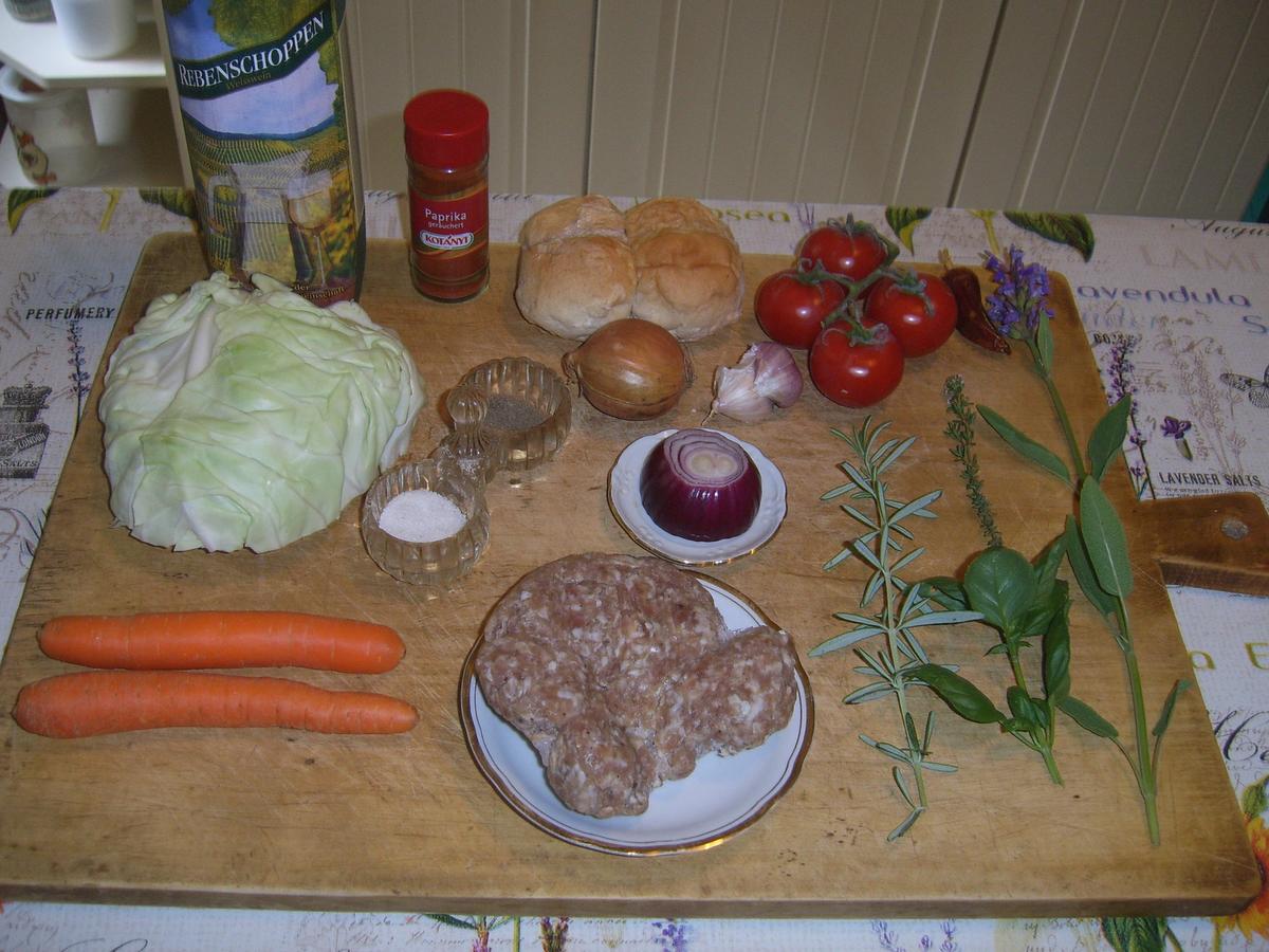 Krautsuppe mit Hackbällchen - Rezept - Bild Nr. 2