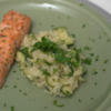 Zucchini-Risotto mit Lachs und Petersilie - Rezept - Bild Nr. 17392