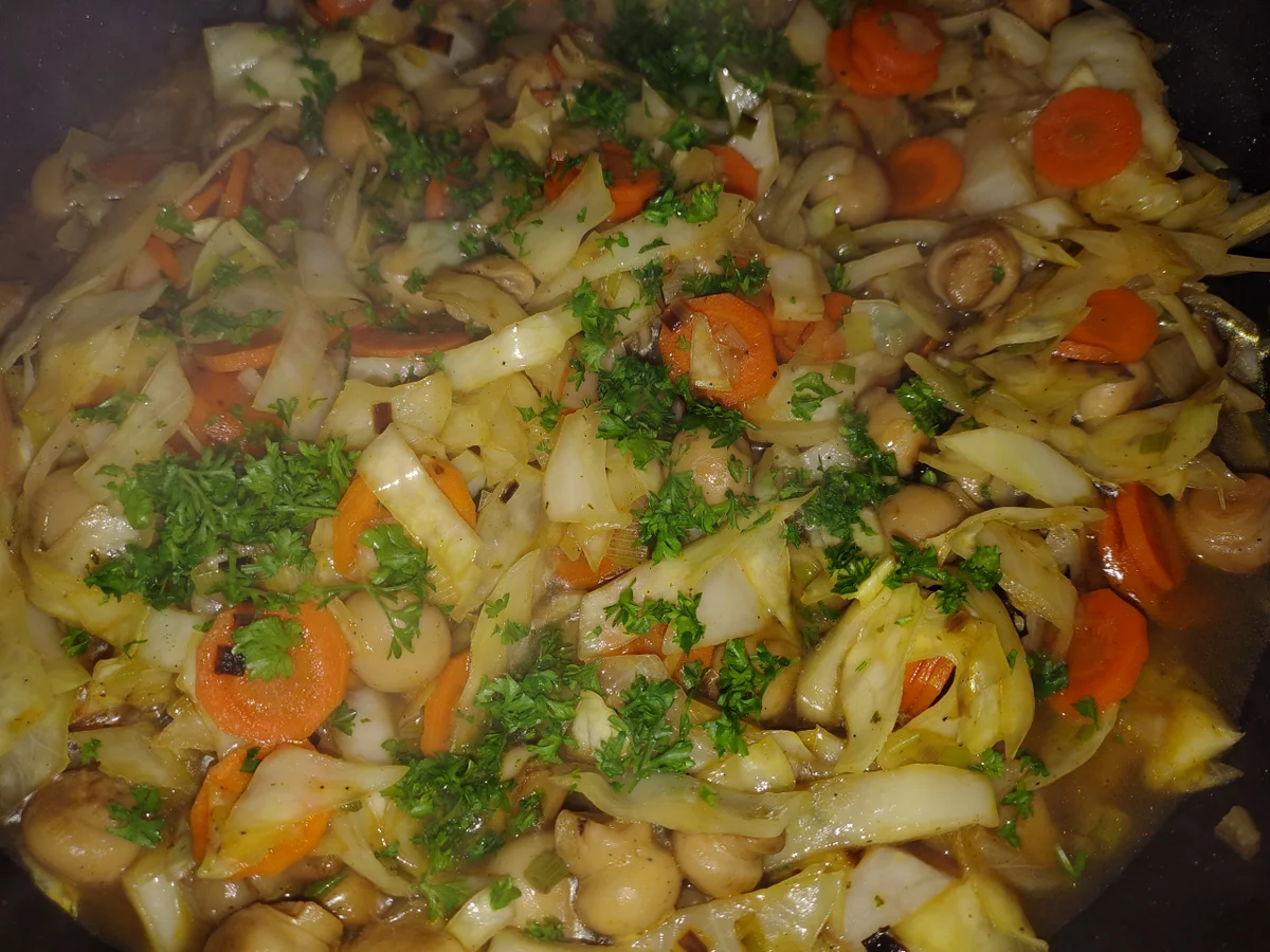 Rezept: Weißkohl - Gemüse - Pfanne Bild Nr. 17404 Weißkohl - Gemüse - Pfanne - Rezept - Bild Nr. 17404