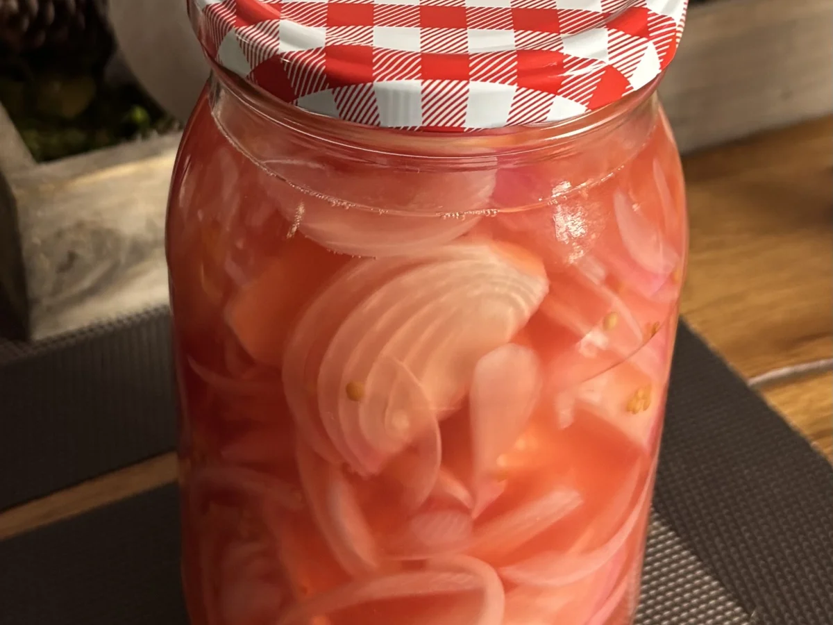 Eingelegte rote Zwiebeln - Rezept - Bild Nr. 2