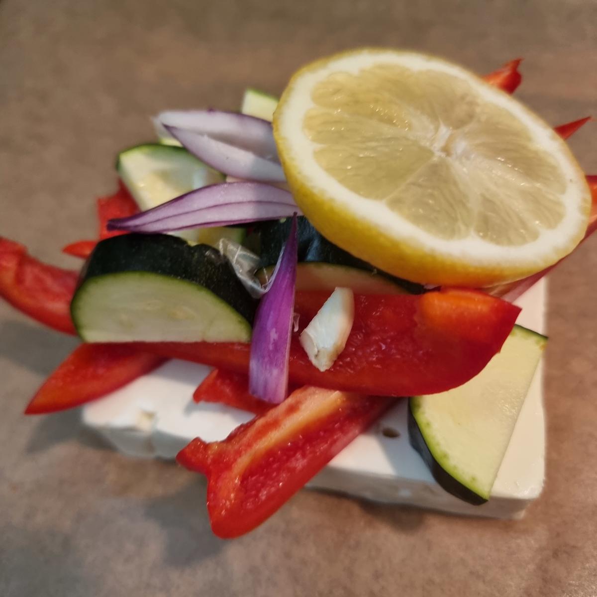 Fetakäse-Gemüse-Päckchen - Rezept - Bild Nr. 17404
