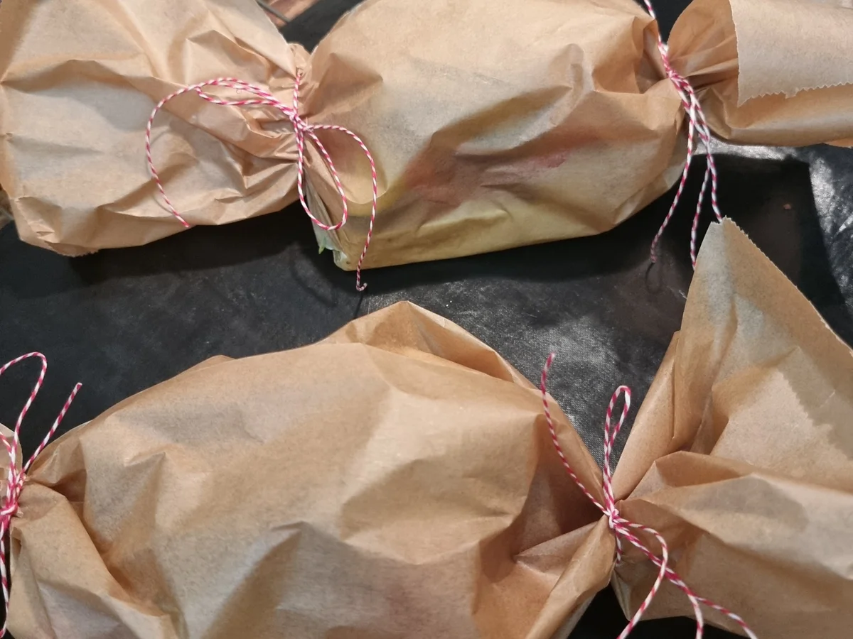 Fetakäse-Gemüse-Päckchen - Rezept - Bild Nr. 17406