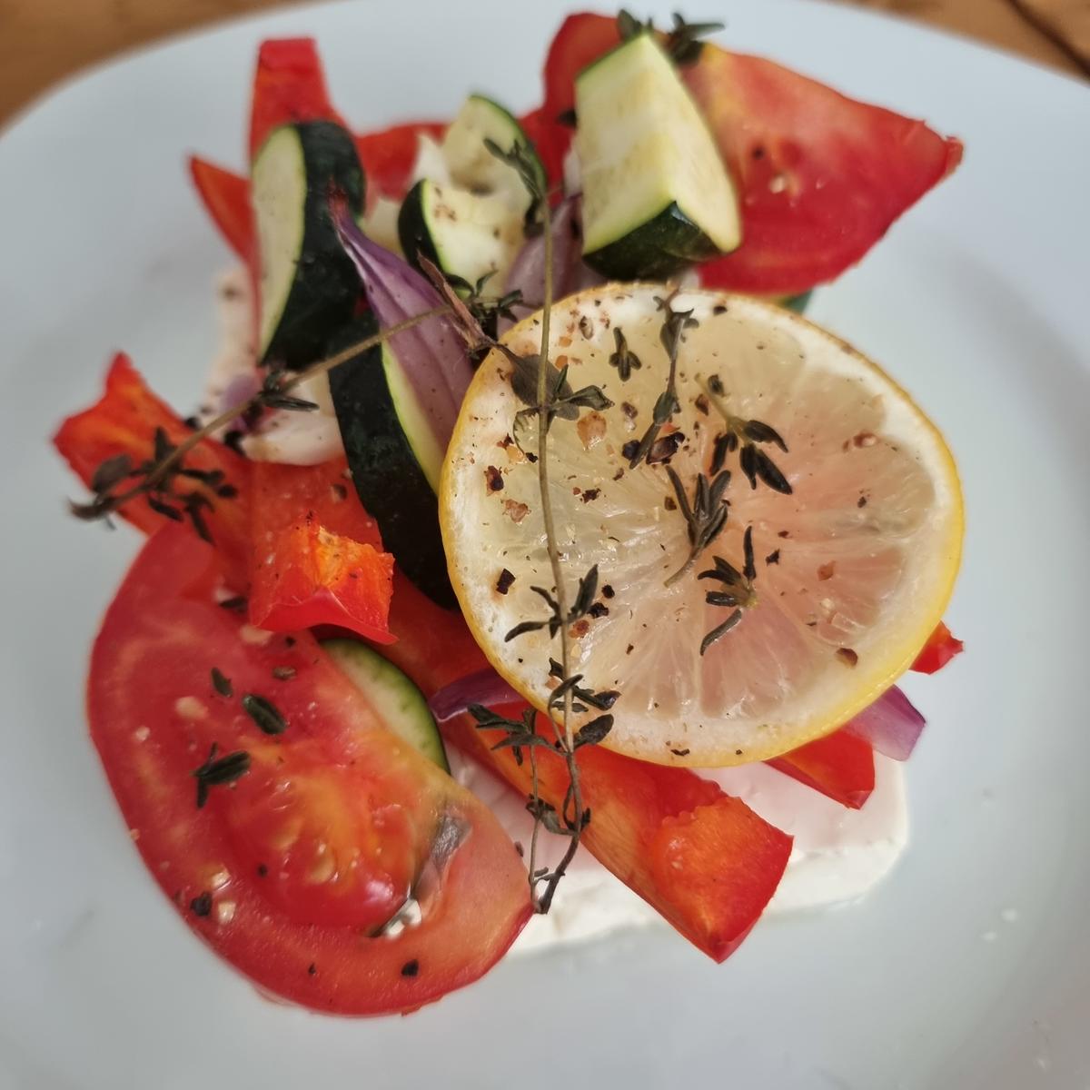 Fetakäse-Gemüse-Päckchen - Rezept - Bild Nr. 17408