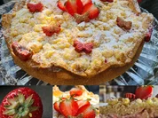 Erdbeerkuchen mit Streusel 26 cm form - Rezept - Bild Nr. 17403