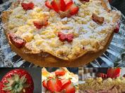 Erdbeerkuchen mit Streusel 26 cm form - Rezept - Bild Nr. 17403
