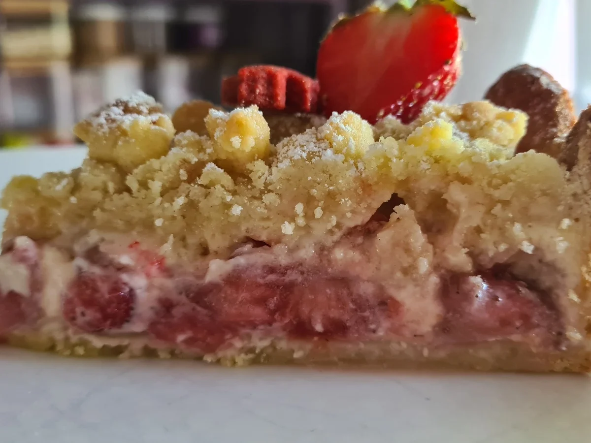 Rezept: Erdbeerkuchen mit Streusel 26 cm form Bild Nr. 17405 Erdbeerkuchen mit Streusel 26 cm form - Rezept - Bild Nr. 17405