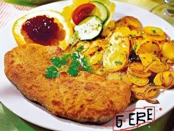 Rezept: WIENERSCHNITZEL MIT BRATKARTOFFEL WIENERSCHNITZEL MIT BRATKARTOFFEL - Rezept