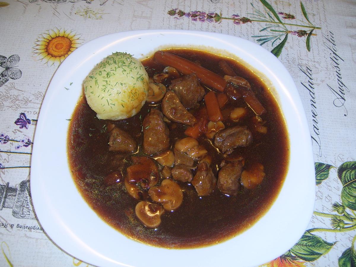 Wildschweingulasch etwas abgewandelt! - Rezept - Bild Nr. 7