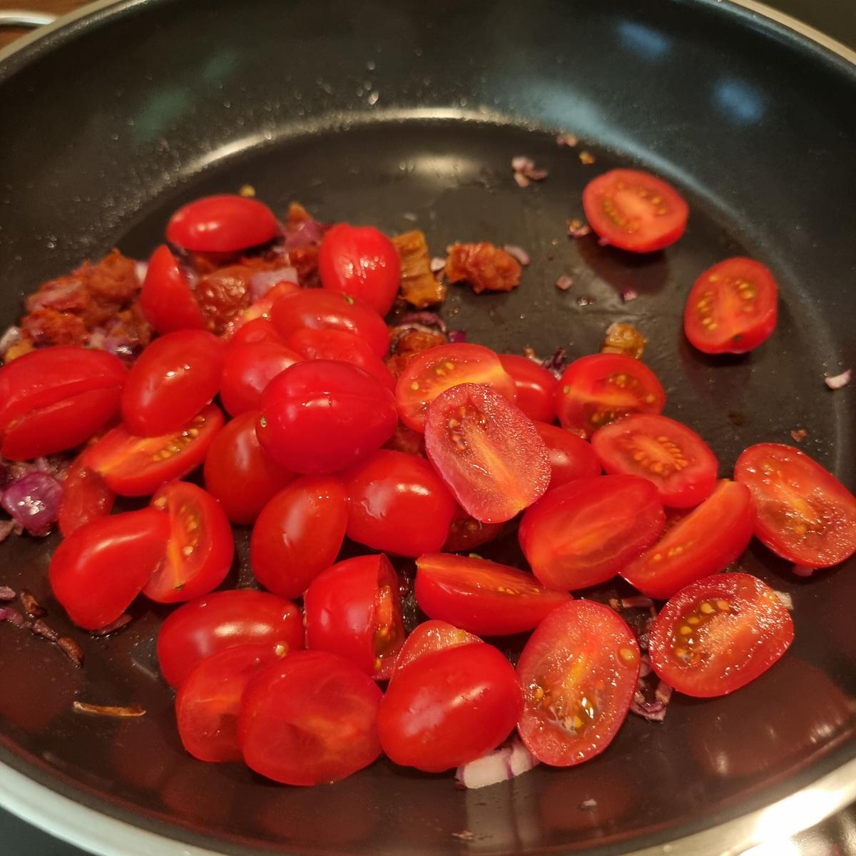 Pasta mit Tomatensauce - Rezept - Bild Nr. 17407