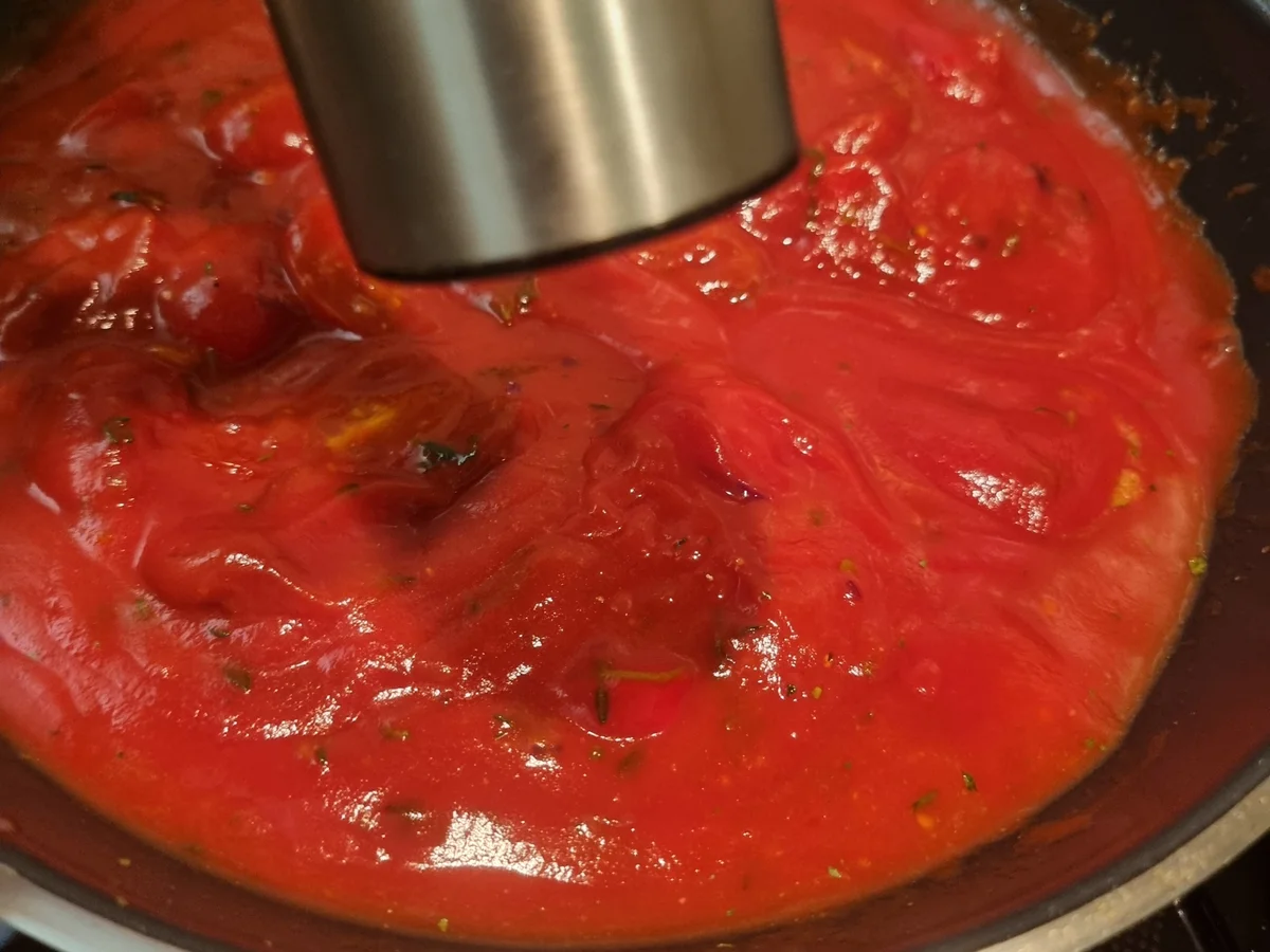 Pasta mit Tomatensauce - Rezept - Bild Nr. 17412