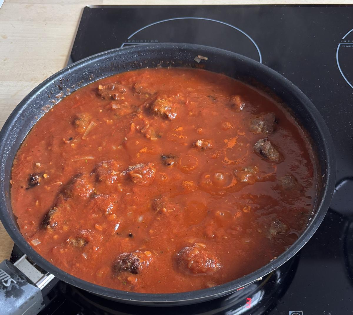 Hackbällchen in Tomatensauce - Rezept - Bild Nr. 17406