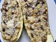 Gefüllte Zucchini ........ mal anders - Rezept - Bild Nr. 17418