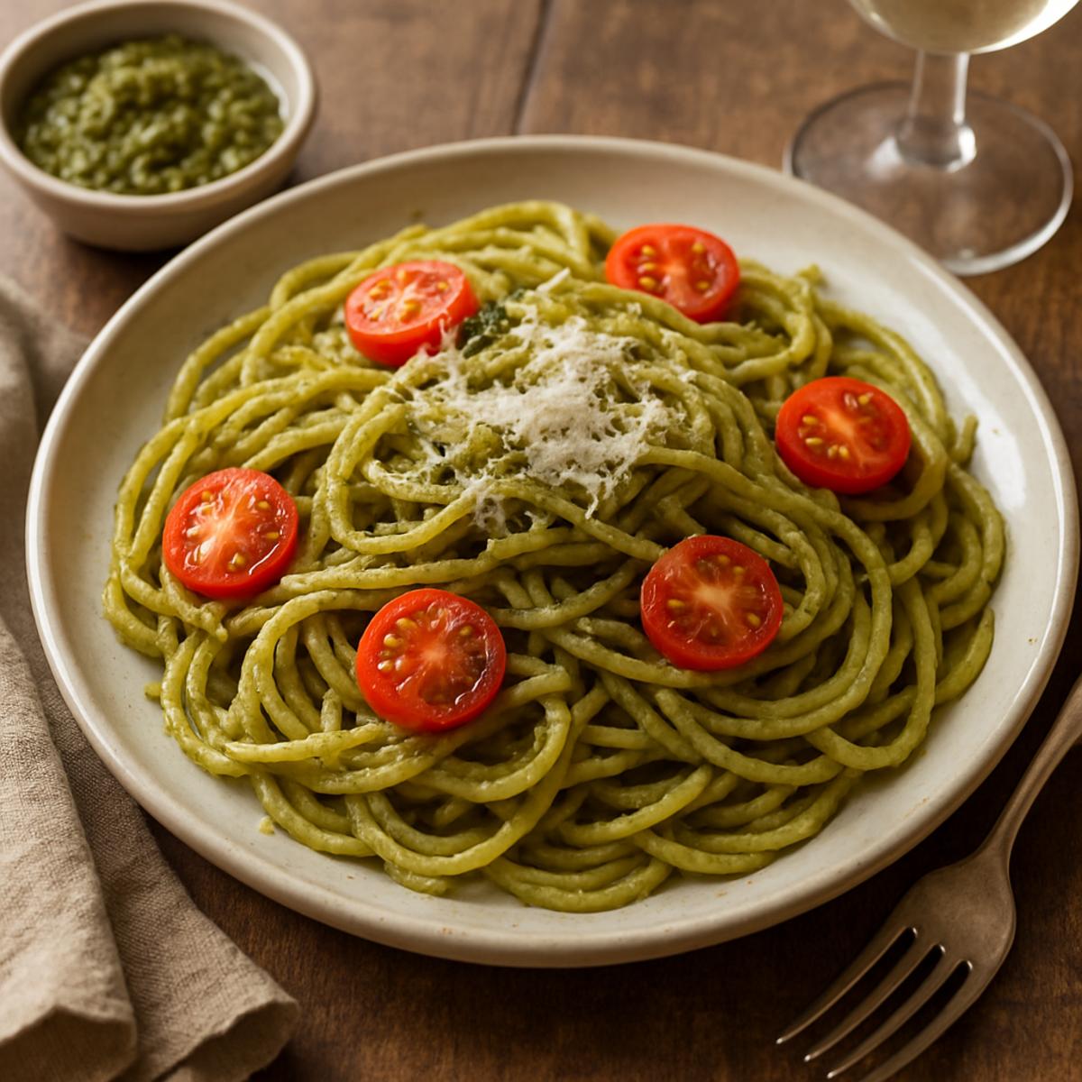 Chaotische Spaghetti á la Moni - Rezept - Bild Nr. 17419