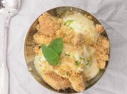 Softeis aus Büffelmozzarella mit Shortbread - Rezept - Bild Nr. 17419