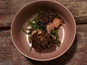 Terijaki-Lachssteak auf Algensalat - Rezept - Bild Nr. 17420