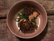 Terijaki-Lachssteak auf Algensalat - Rezept - Bild Nr. 17420