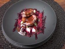 Rote-Bete-Risotto mit Kalbsfilet - Rezept - Bild Nr. 17420