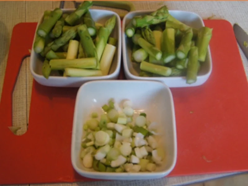 Grüner Spargel-Kartoffel-Schinken-Auflauf - Rezept - Bild Nr. 5