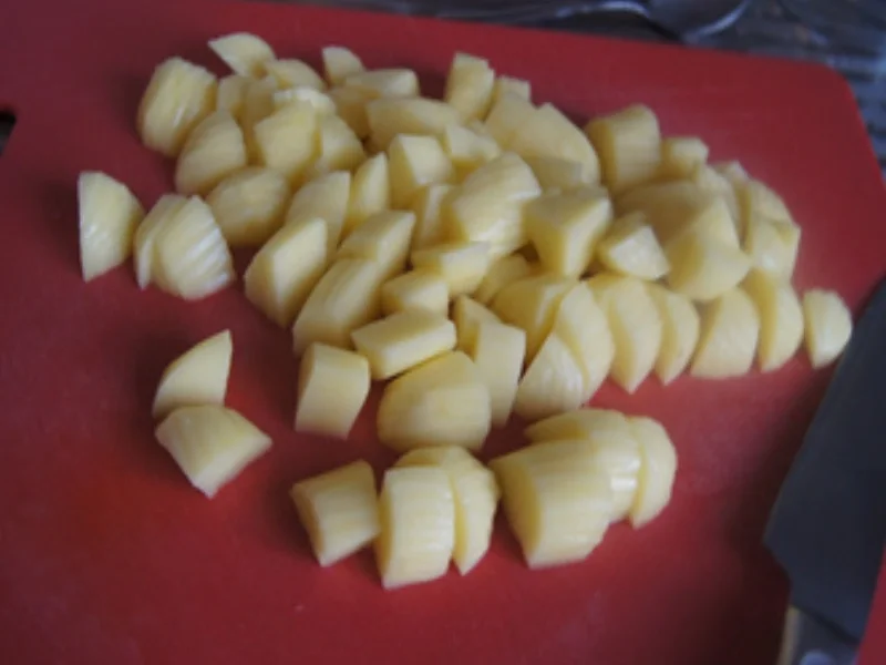 Grüner Spargel-Kartoffel-Schinken-Auflauf - Rezept - Bild Nr. 6